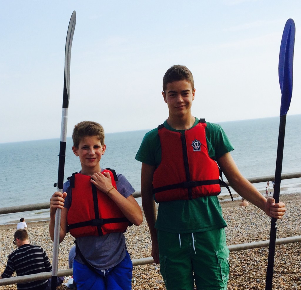 Kayaking in Hastings